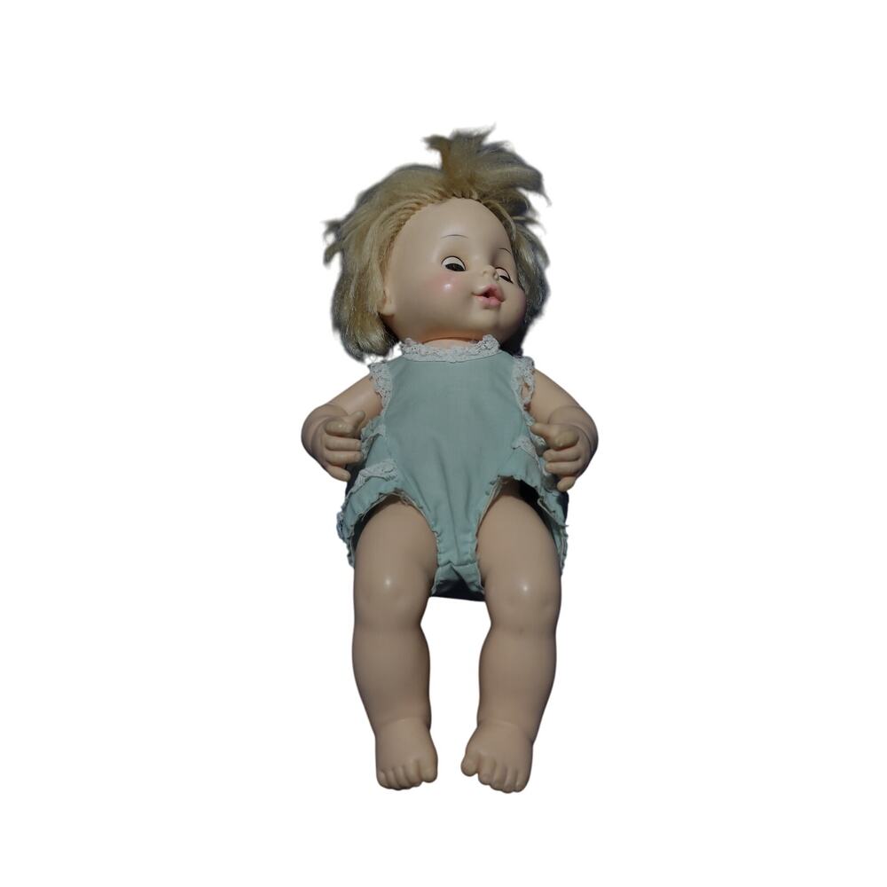 VINTAGE HORSMAN Baby‎ Doll 1977 SLEEPY EYES Blonde Hair